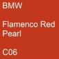 Preview: BMW, Flamenco Red Pearl, C06.